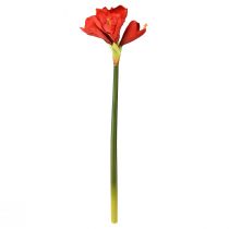 Artikel Künstliche Amaryllis in leuchtendem Rot – Elegante Blütenpracht für luxuriöse Raumdekoration, 66 cm