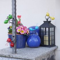 Artikel Ameisen Deko Gartenfiguren Metall bunt 11×8,5×10cm 4er-Set mit Magnet