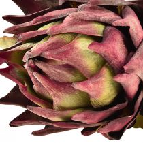 Artikel Artischocke künstlich Groß Deko-Blume Lila 76cm Dry Look für stilvolle Raumakzente