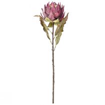 Artikel Artischocke künstlich Groß Deko-Blume Lila 76cm Dry Look für stilvolle Raumakzente