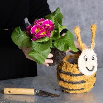 Artikel Bienenfigur aus Naturmaterialien 24cm - Nachhaltige Deko im 2er-Set