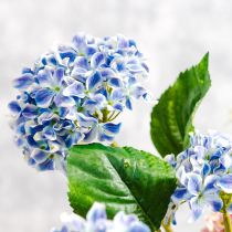 Artikel Künstlicher Hortensienzweig Blau 80 cm – Dekozweig für elegante Arrangements (2 Stück)