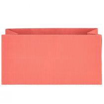 Artikel Blumentüte extra lang mit Folie Lachs Pink 24x12cm 6 St