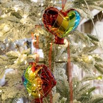 Artikel Festliche Glasdeko Herz Kussmund Form Weihnachten