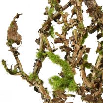 Artikel Künstlicher Deko Ast mit Moos, Herbstdeko in Grau-Grün, L78cm