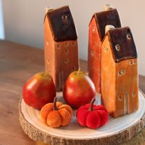 Artikel Deko Birnen Rot Ø5,5cm H6,5cm 12 Stk Deko-Obst