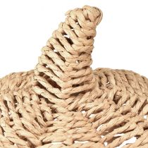 Artikel Naturbelassener Deko-Kürbis aus Bast Ø25cm – Vielseitige Herbstdeko für ein gemütliches Ambiente