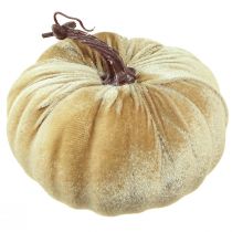 Artikel Deko Kürbisse Gelb Beige Rotbraun Beflockt Ø18cm 3 St