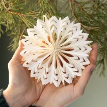 Artikel Elegante Papier-Schneeflocken für Winter- und Weihnachtsdekoration