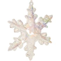 Artikel Deko Schneeflocken Irisierend Winterdeko Advent Weihnachtsschmuck Ø14–15cm 2er Set