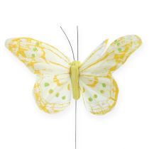Deko-Schmetterlinge am Draht 10cm 12St