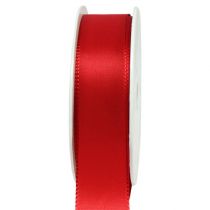 Artikel Geschenk- und Dekorationsband Rot 40mm 50m