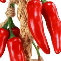 Artikel Dekohänger Chilischoten Rot Künstlich Sommerdeko Hängedeko L50cm