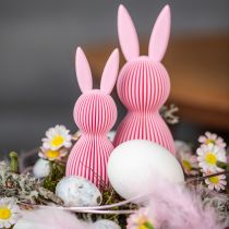 Artikel Dekohase Rosa 13cm im 3er-Set - Frühling & Ostern Dekoration in Papier-Optik