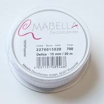 Artikel Dekorationsband festlich zur Verzierung von Geschenken und Bastelprojekten 1,5cm 20m