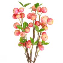 Artikel Herbstzauber Deko-Zweige Zierapfel Gelb/Rot - Künstliche Apfelzweige L58cm - 3er Set