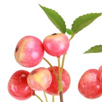 Artikel Herbstzauber Deko-Zweige Zierapfel Gelb/Rot - Künstliche Apfelzweige L58cm - 3er Set