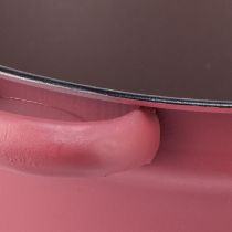 Artikel Roter Metalleimer Ø20,5cm: Vielseitige Deko-Schale für Pflanzen & Aufbewahrung
