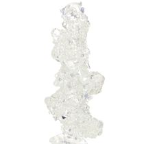 Artikel Eiszapfen Christbaumschmuck Glitzer Winterdeko Kunststoff 17,5cm 4er Set