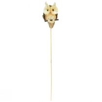 Artikel Eulen Deko Blumenstecker Herbstdeko Natur Ø4cm H8cm 4St