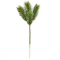 Artikel Künstliche Fichtenzweige Deko-Set 24 Stück für Innen &amp; Außen, Tischdeko &amp; Weihnachtskränze, Flexibler Steckdraht, Grün-Braun