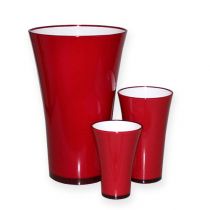 Vase „Fizzy“ Rot, 1St