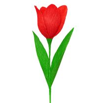 Artikel Hochwertiges rotes Floristenkrepp 50x250cm - Ideal für kreative Dekorationen & vielseitige Anwendungen