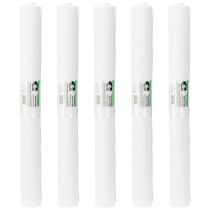 Artikel Hochwertiges Floristenkrepp Weiß 50x250cm 5er Pack für kreative Dekoideen