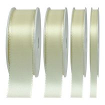 Geschenk- und Dekorationsband Creme 50m