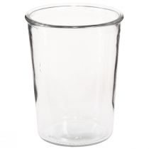 Artikel Glasvase Konisch Transparent Ø12cm H15,5cm - Vielseitig dekorierbar im Doppelpack