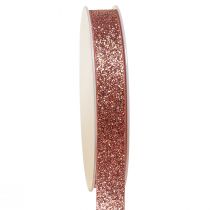 Artikel Glitzerband in Rosa Schmuckband Glimmer B15mm L18m