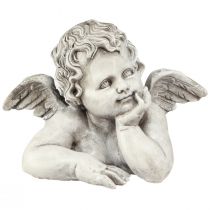 Artikel Grabschmuck Engel Büste Grabdeko Polyresin 16×10×11,5cm 2St