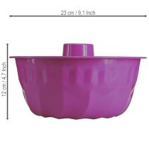 Artikel Gugelhupfform Metall Deko Lila Ø23cm H12cm - Kreative Akzente setzen