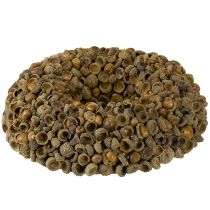 Artikel Naturkranz Herbstdeko Eicheln Türkranz Wandkranz DIY Ø30cm