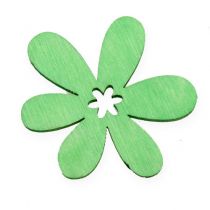 Streudeko Holzblüten farbig sort. Ø4cm 72St