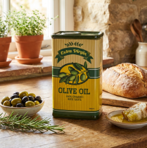 Artikel Keramikvase im Olivenöldesign, 18 cm, für Trockenblumen und mediterrane Deko