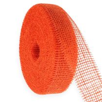 Artikel Juteband Orange 5cm 40m