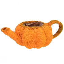 Artikel Kanne zum Bepflanzen Kürbis Deko Orange/Gelbgrün Ø13cm
