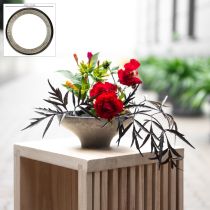 Artikel Kenzan Steckigel Ringform 120 mm Messingnadeln für Blumendeko