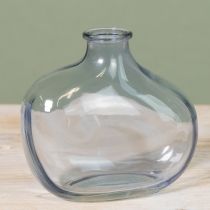 Artikel Kleine Glasvase klar modern 11x6x10cm Set 3 Stück für stilvolle Dekoration