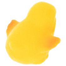 Artikel Kleine Osterküken Gelb Orange Beflockt Deko 18 St für Floristen