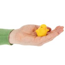 Artikel Kleine Osterküken Gelb Orange Beflockt Deko 18 St für Floristen