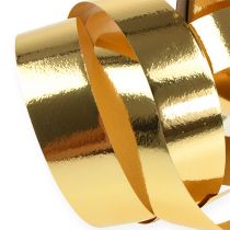 Artikel Kräuselband glänzend 19mm 100m Gold