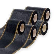 Kranzband Moiré schwarz