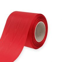 Artikel Kranzband Rot 75mm 25m