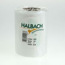 Artikel Kranzband Weiß 125mm 25m Dekoband Trauerfeier Grabschmuck