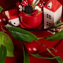 Artikel Kunststoff Girlande mit Kirschen 160cm Dekoration Innenräume