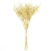 Artikel Künstlicher Farn, gebleicht, Deko-Element für stilvolle Akzente, L34cm, 12 Stück