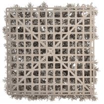 Artikel Künstliches Moos Matte in Grau, Dekorativ & Vielseitig, 25x25cm – Ideal für Kreativprojekte & Raumgestaltung