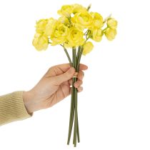 Artikel Kunstblume Ranunkelstrauß Gelb 32cm – Frühlingshafte Deko für jedes Ambiente